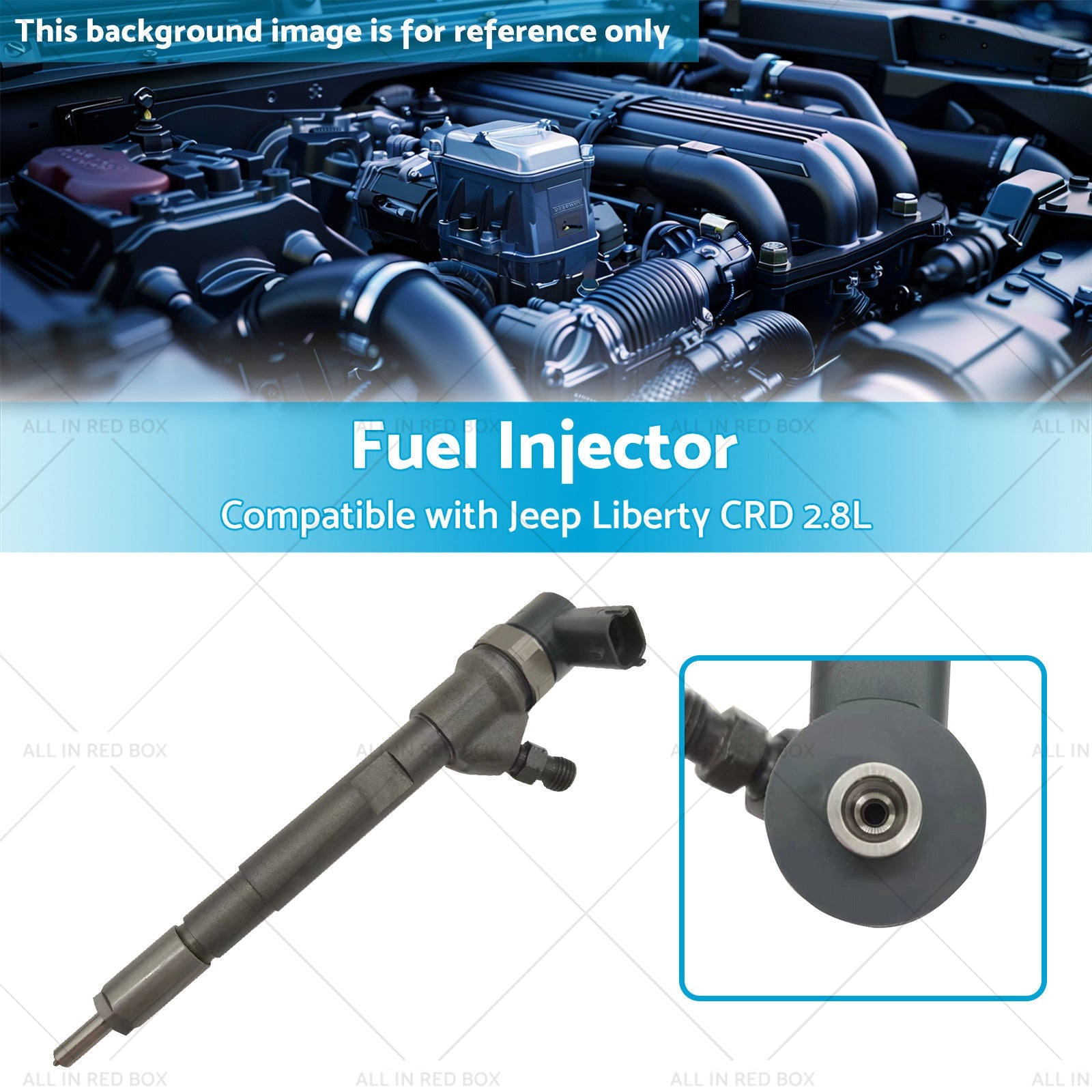 5159970AA Fuel Injector 0445110217 Suitable for Jeep Liberty CRD 2. 8L 05-06-2