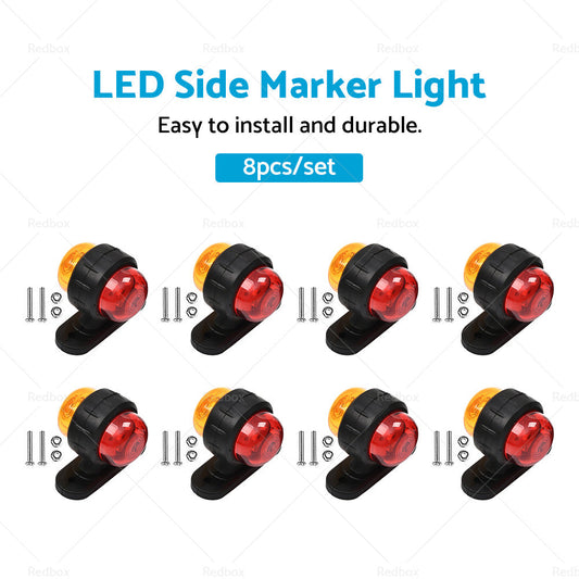 Led Clearance Lights Side Marker Lamp Suitable For Trailer Truck Caravan 12-24V-1