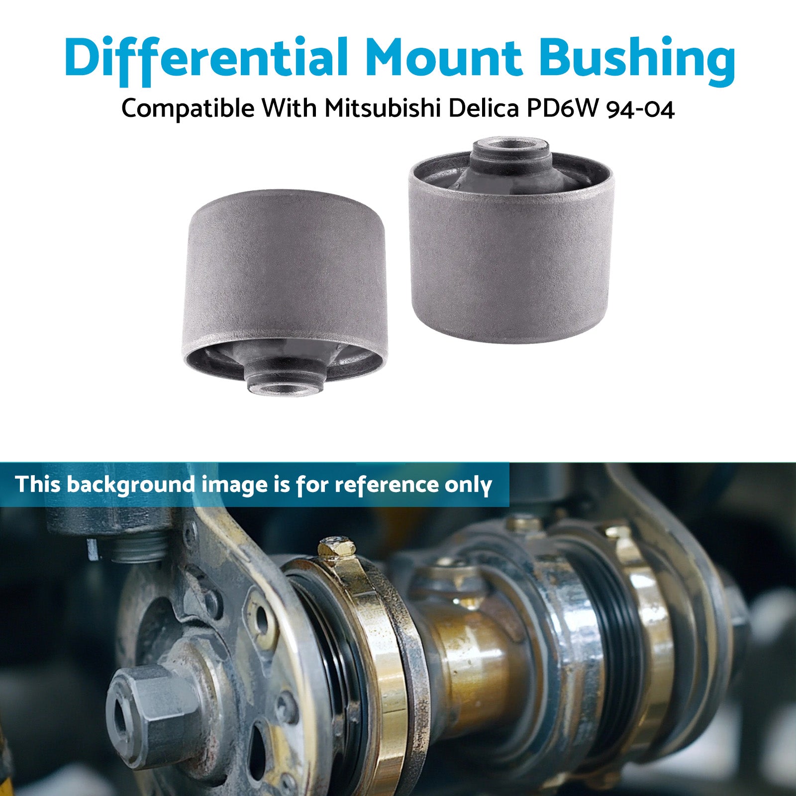 Differential Mount Bushings Suitable For Mitsubishi Delica PD6W 1994-2004-2