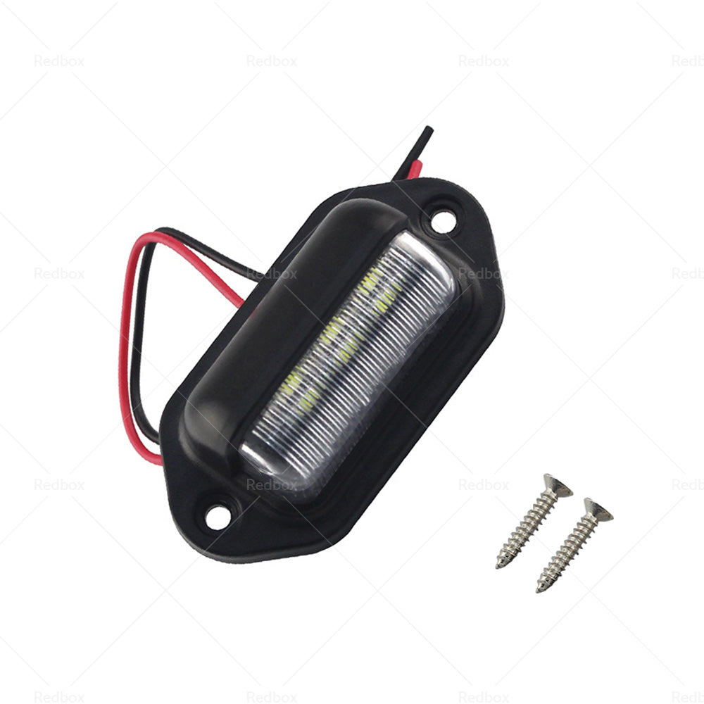 6LED License Number Plate Light Lamp Suitable For Truck SUV Trailer Lorry 12 24V-3