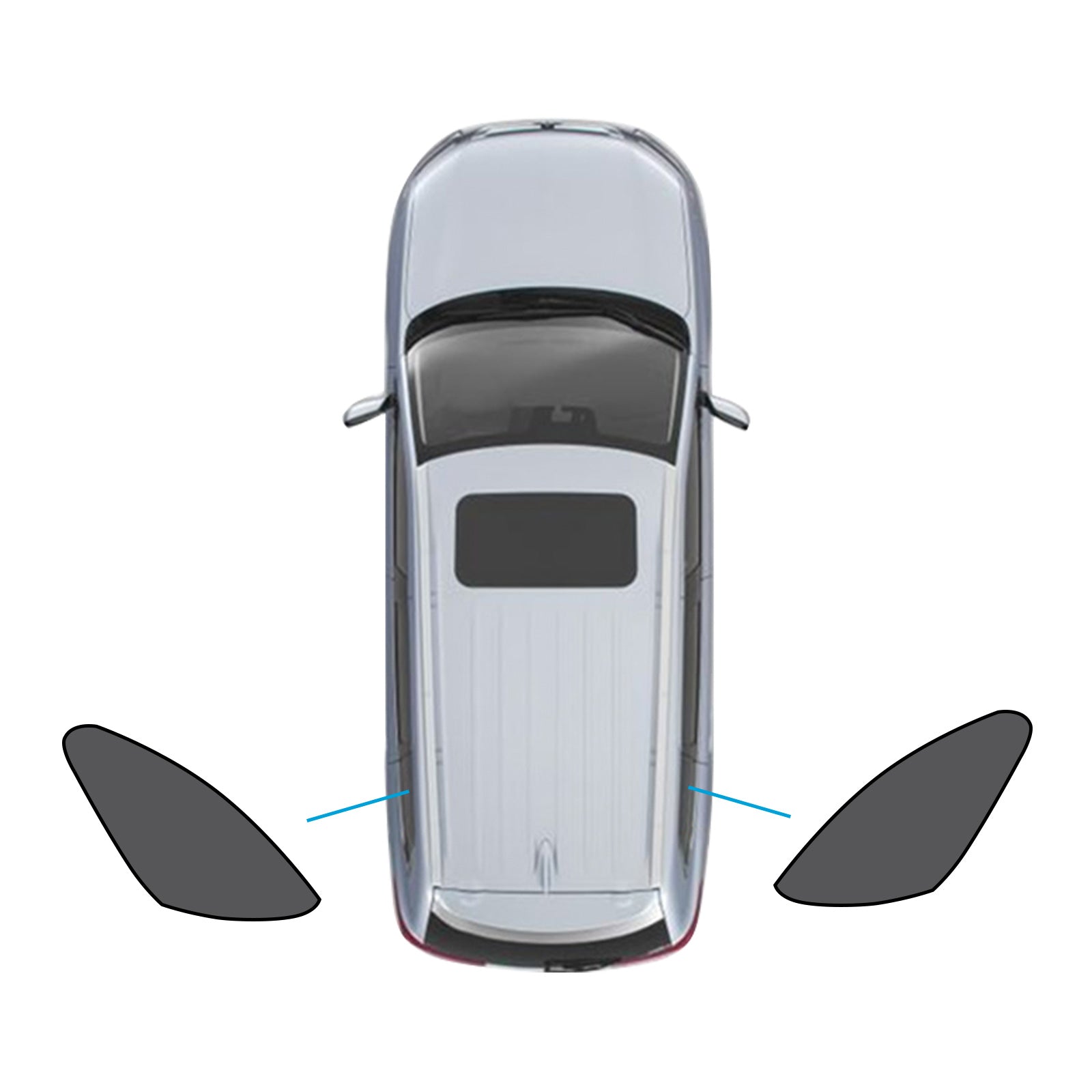 Magnetic Car Window Sun Shades Suitable for Mazda CX-3 CX3 2015-Current-2