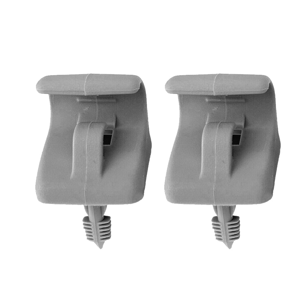 2x Sun Visor Clip Left & Right Side Suitable For Hyundai Getz 2002-2011 Grey 852351C300QS-0