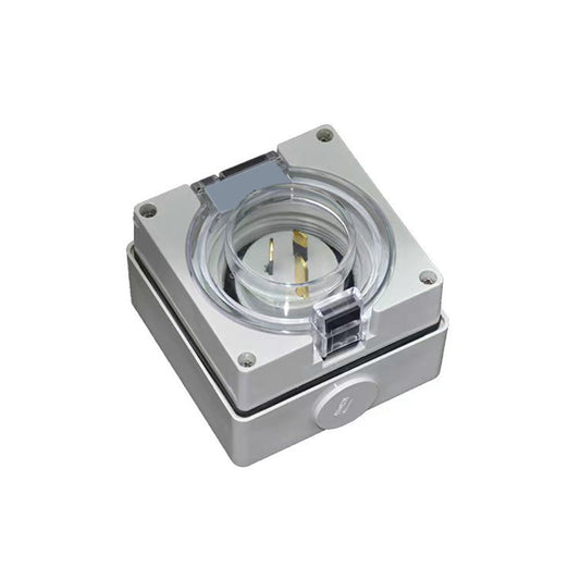 15A 3 Pin Power Inlet Suitable For Caravan Motor Home RV 250V Electrical Socket-0