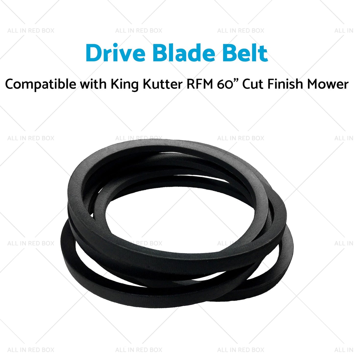 167133 Drive Blade Belt Suitable for King Kutter RFM 60 inch  Cut Finish Mower-2