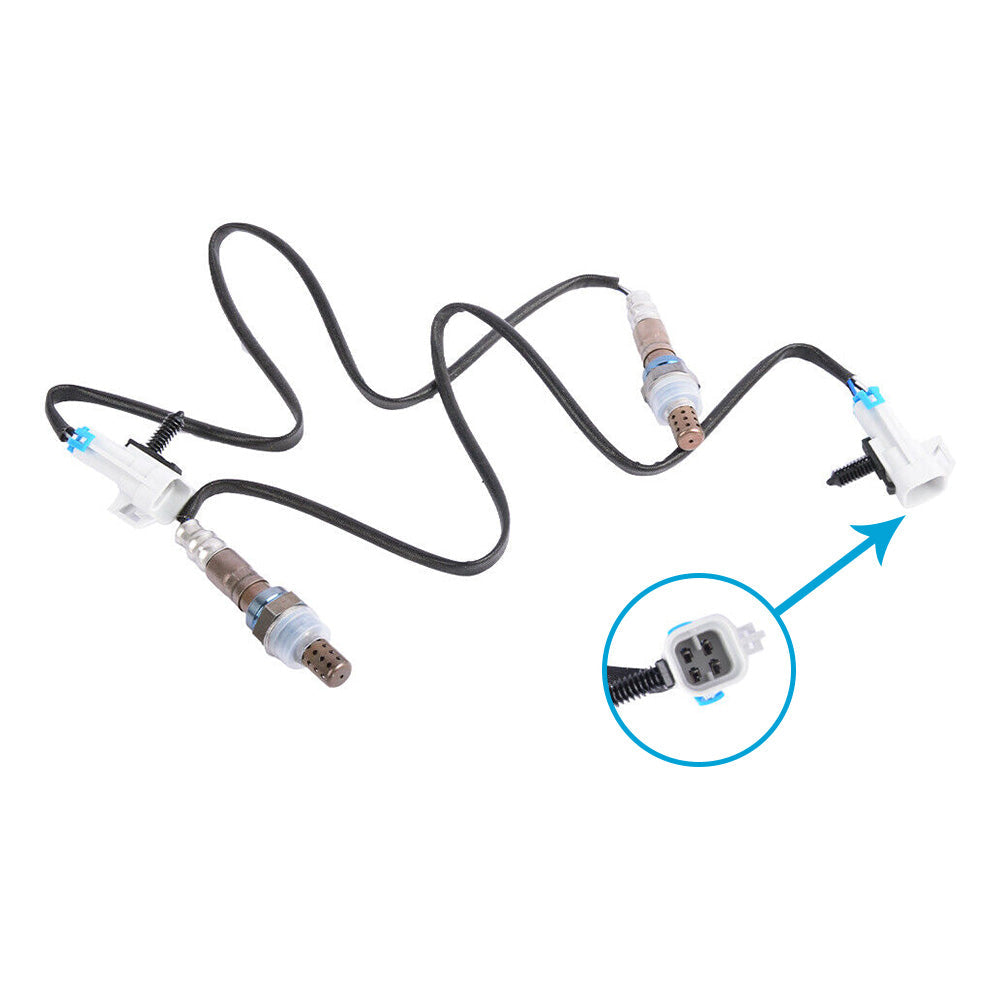 O2 Oxygen Sensor 2x Suitable For Holden Commodore Monaro Statesman V8 LS1 LS2 L98 L76-2