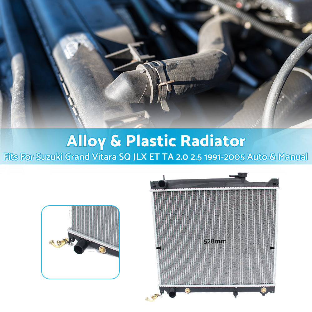 Radiator Cool for Suzuki Grand Vitara SQ JLX ET TA 2. 0 2. 5 Auto Manual 1991-2005-4