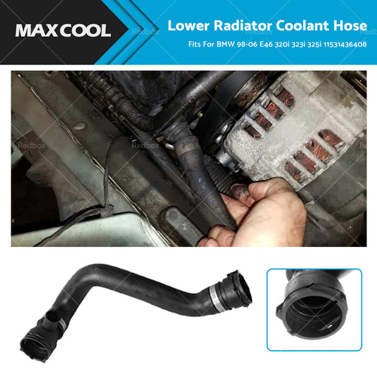 Radiator Coolant Hose Lower Fits For BMW 98-06 E46 320i 323i 325i 11531436408-0