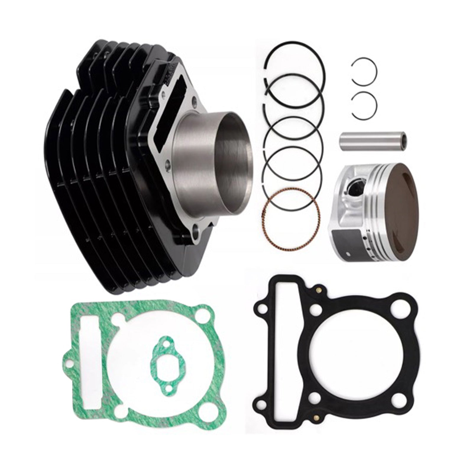 Cylinder Piston Gasket Top End Kit Suitable For Yamaha Big Bear 350 2x4 4x4-4