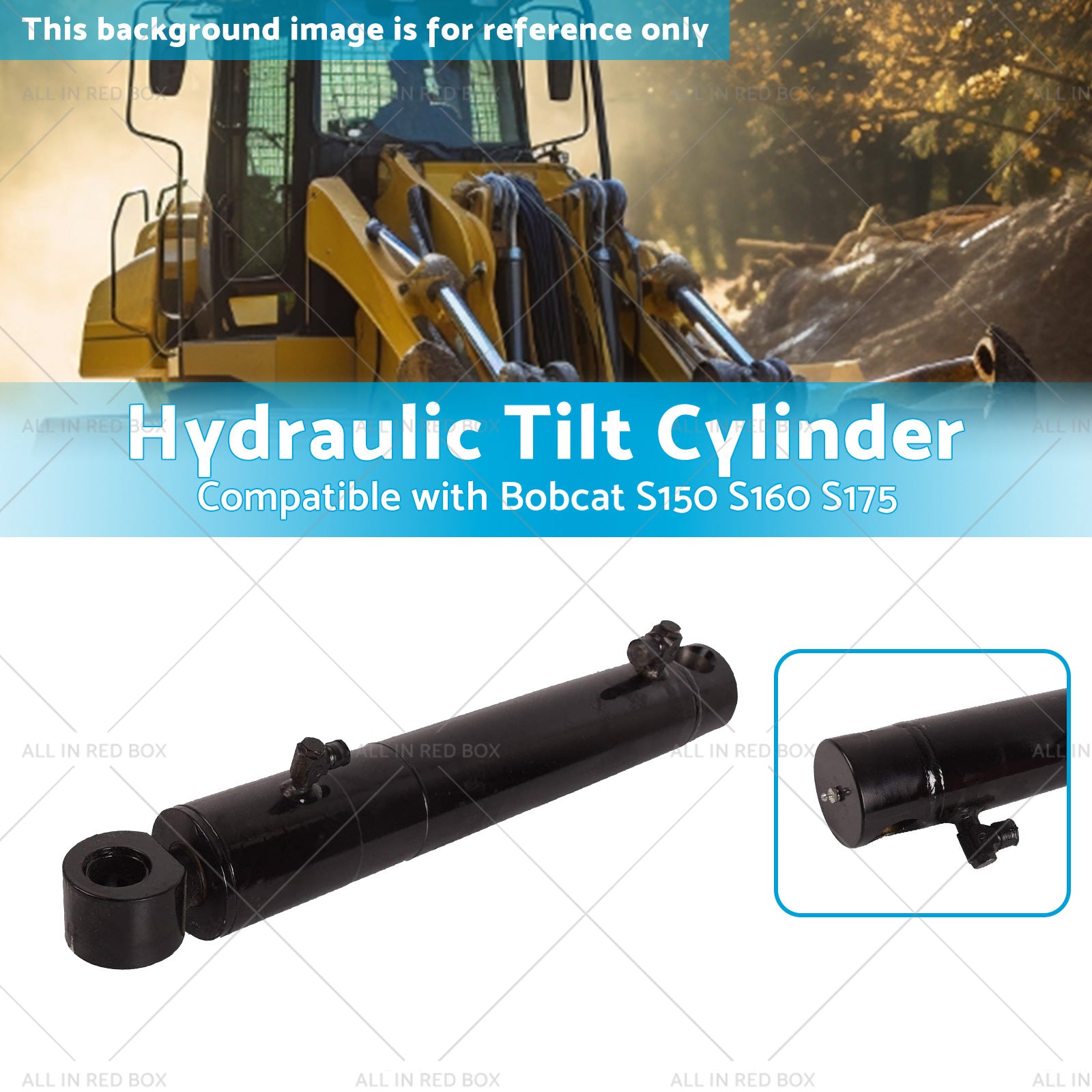 7117174 Hydraulic Tilt Cylinder Suitable for Bobcat 773 S150 S160 S175 S185 S205-2