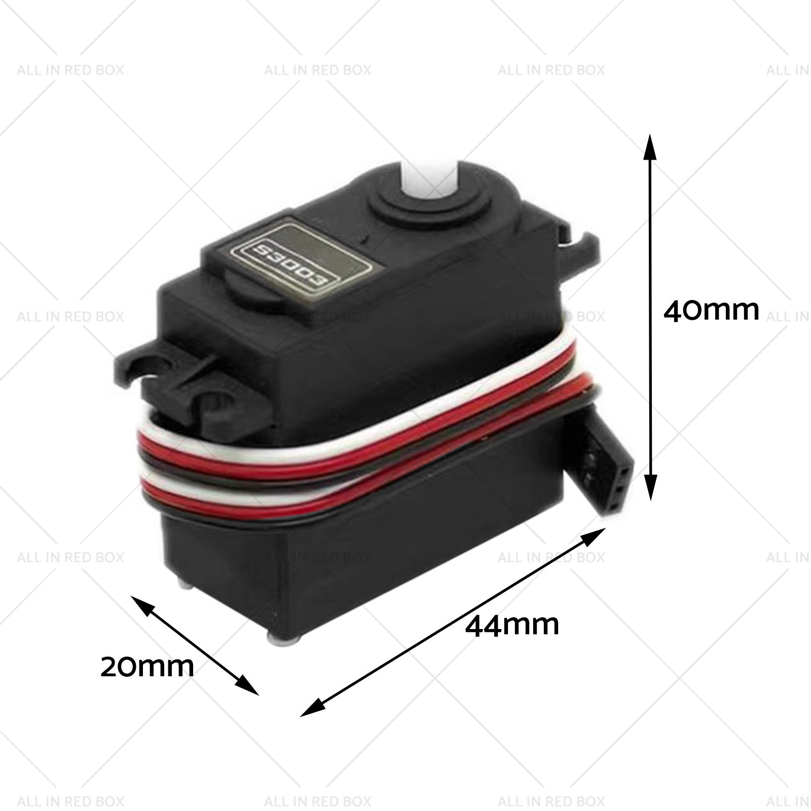 4x High Torque Standard Servos For Futaba S3003 RC Car Plane Boat Helicopter-4