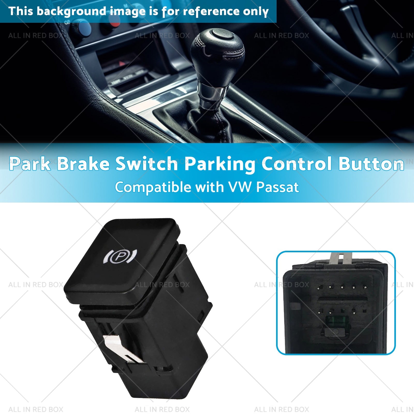 3C0927225C Park Brake Switch Parking Control Button Suitable for VW Passat 05-12-2