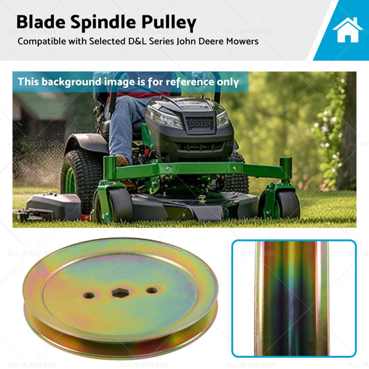 GX20367 Blade Spindle Pulley Suitable for Selected D and L Series John Deere Mowers-0