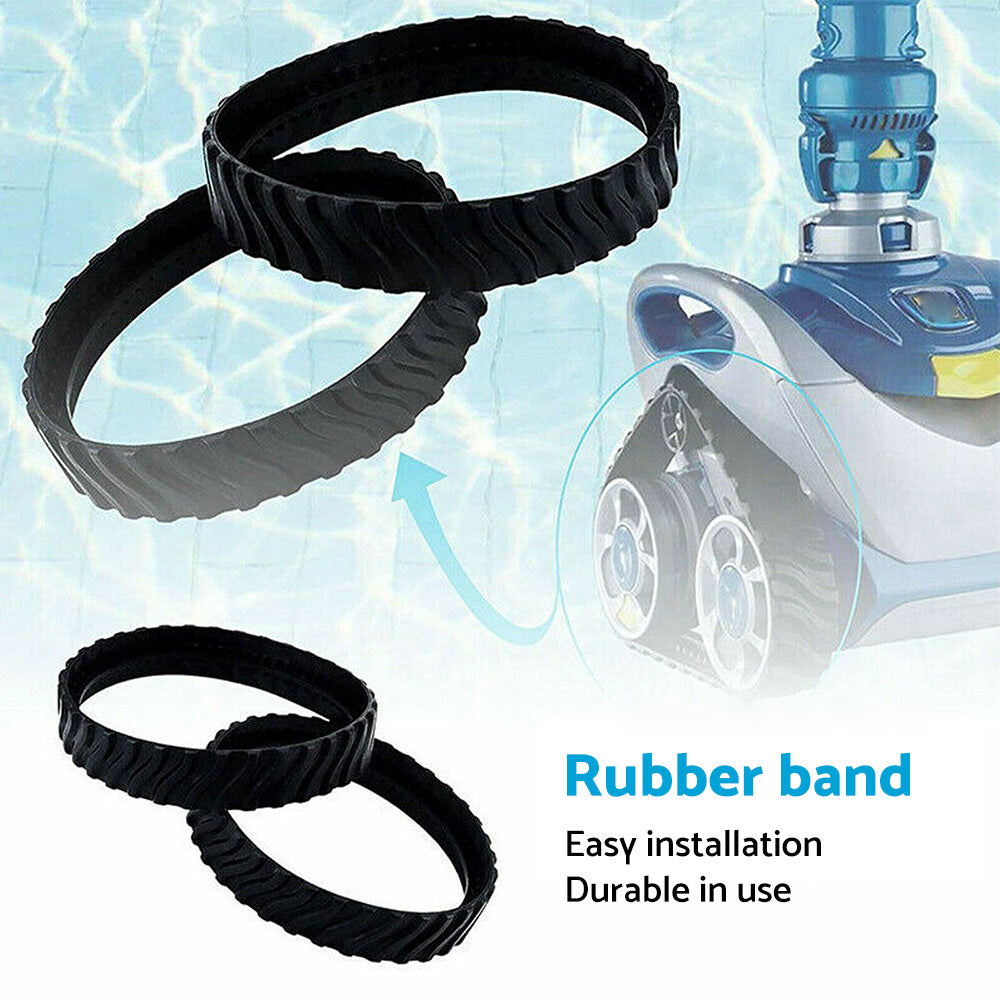 4x Tracks Tyres Wheel Suitable For Zodiac MX8 MX6 Baracuda R0526100 Pool Cleaner-4