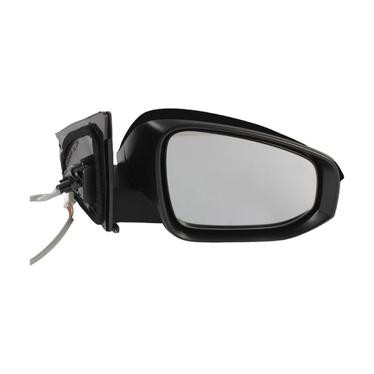 Black No Autofold Right Side Door Mirror Suitable for Toyota RAV4 2013-2018 No Autofold Function-0