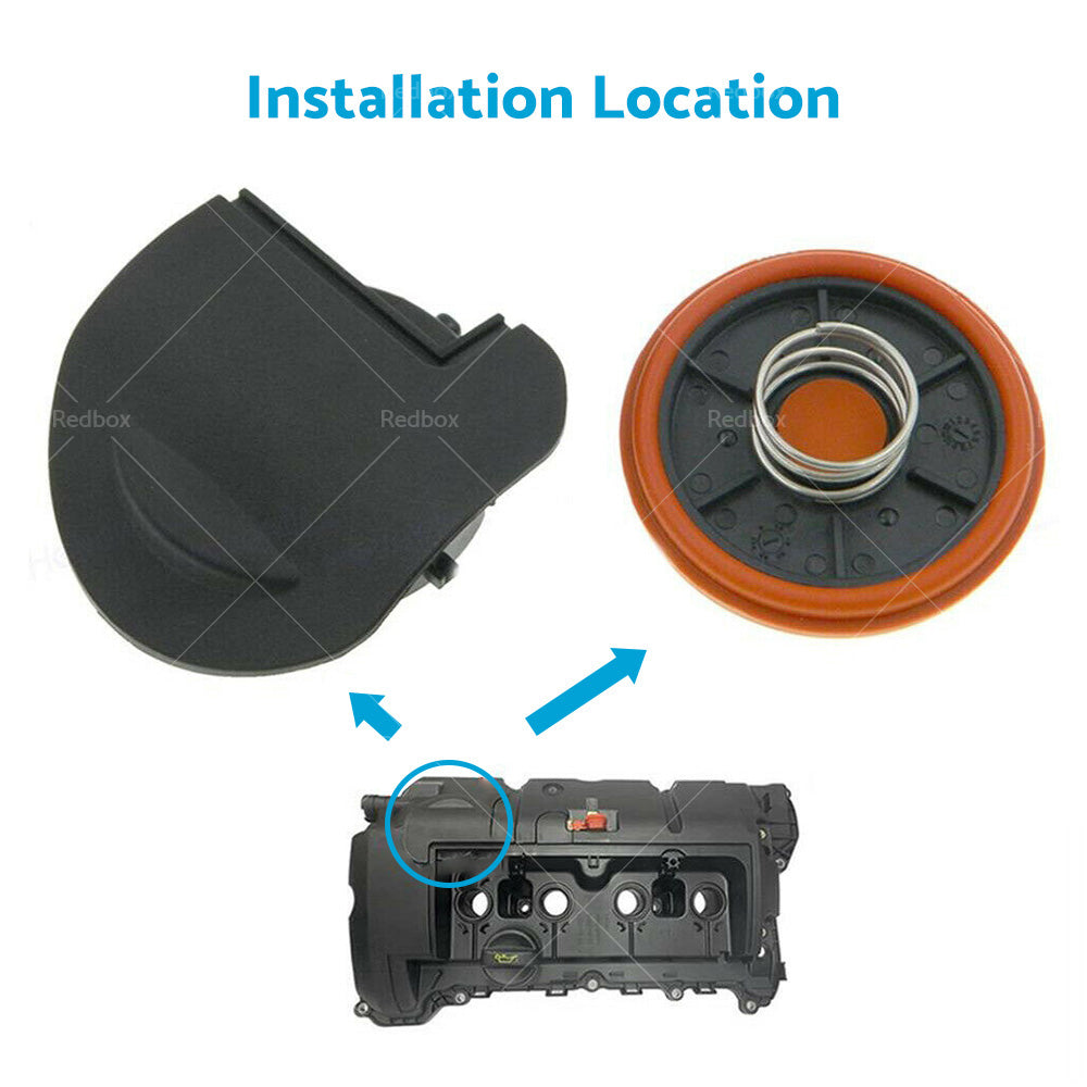 Engine Breather PCV Rocker Cover Fit For MINI R55 R56 R60 Cooper Clubman N12 N16-4