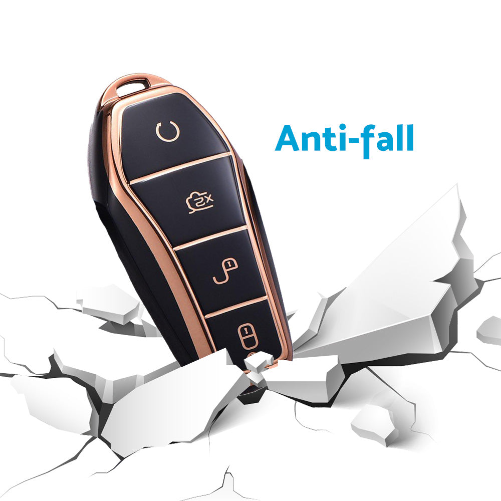 Remote Key Fob Cover Protector Car Key Case Suitable For BYD Atto 3 Accessories Durable-4