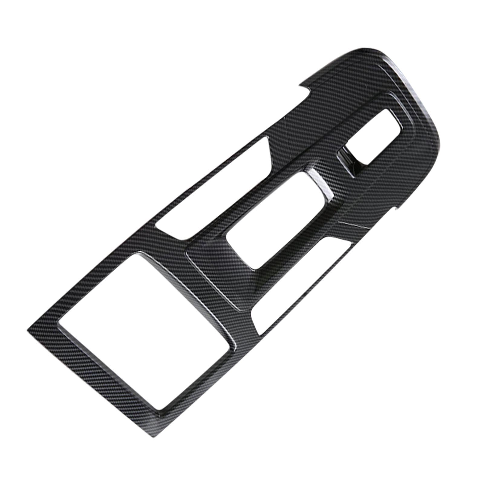 Carbon Fiber Gear Shift Panel Cover Trim Suitable For 21-24 Isuzu MU-X LS-T 4x2-1