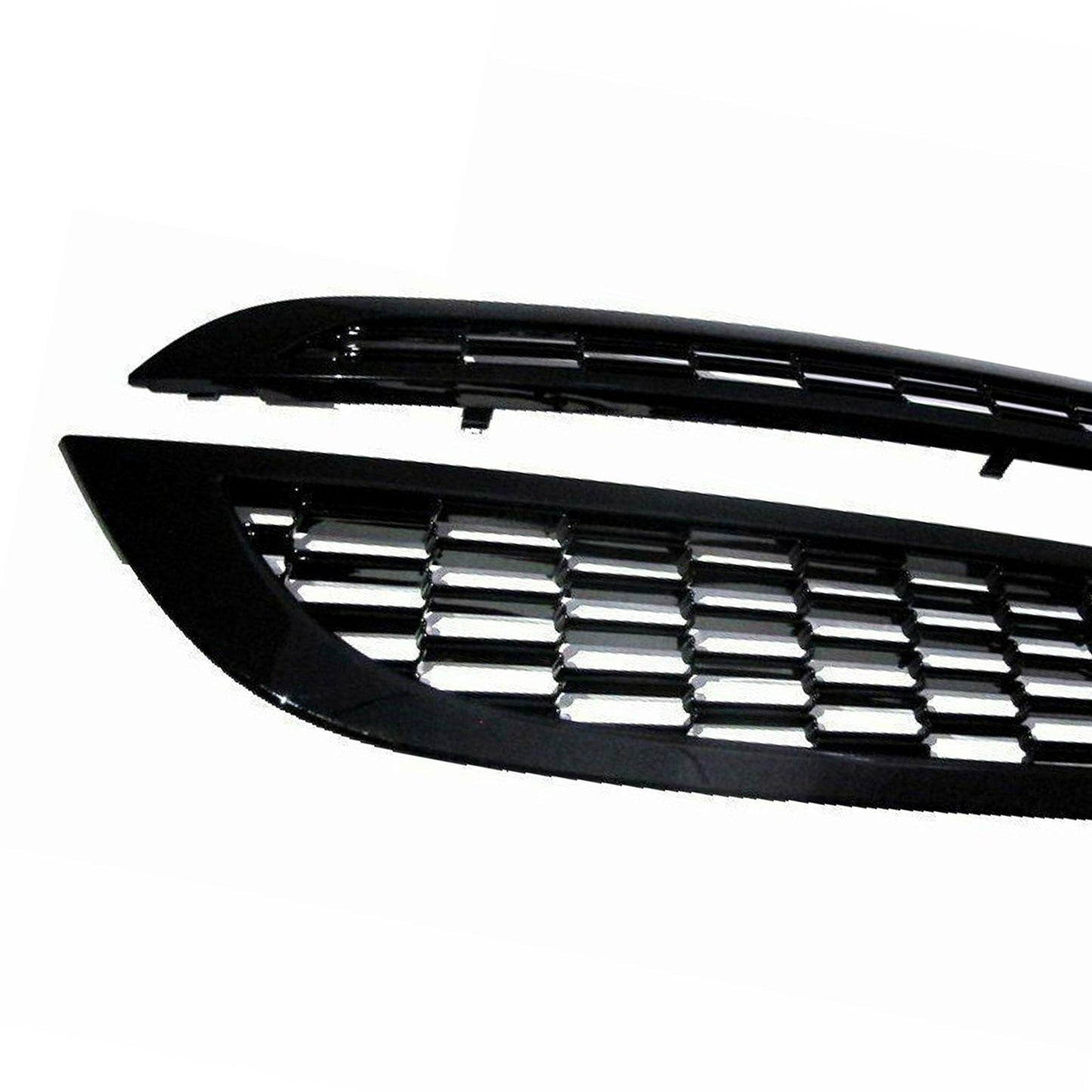 2x Honeycomb Mesh Front Grill Suitable For Mini Cooper R50 / R52 / R53 2002-2006-3