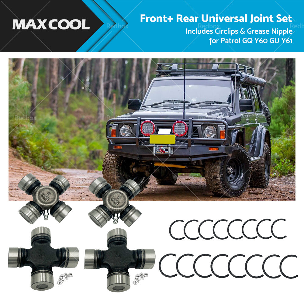 Front Rear Uni Universal Joint For Nissan Patrol GQ Y60 GU Y61 TD42 TB42 TB45-0