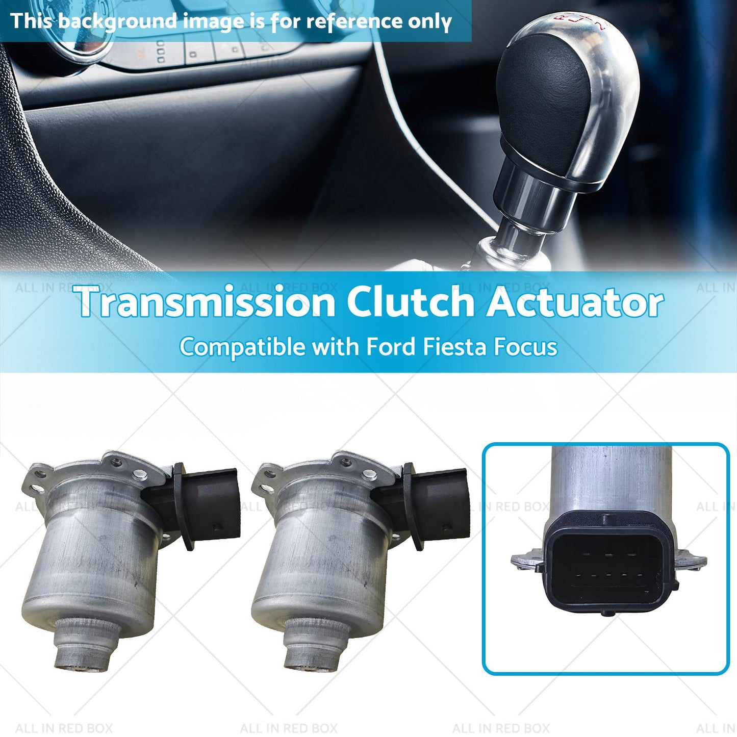 2PCS Automatic Clutch Actuator Transmission Suitable for Ford Fiesta Focus 11-17-2