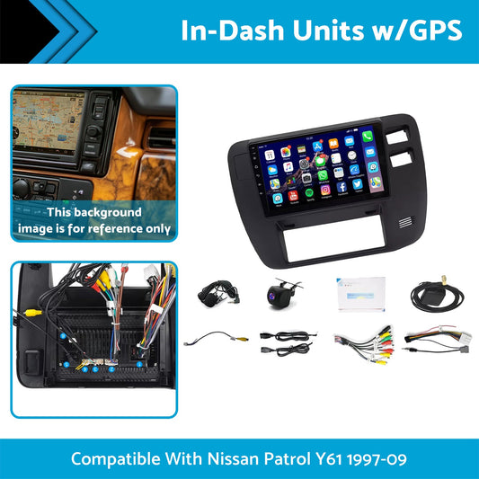 9in Multimedia Head Unit Suitable For Nissan Patrol 1997-2009 Right-Hand Drive-1