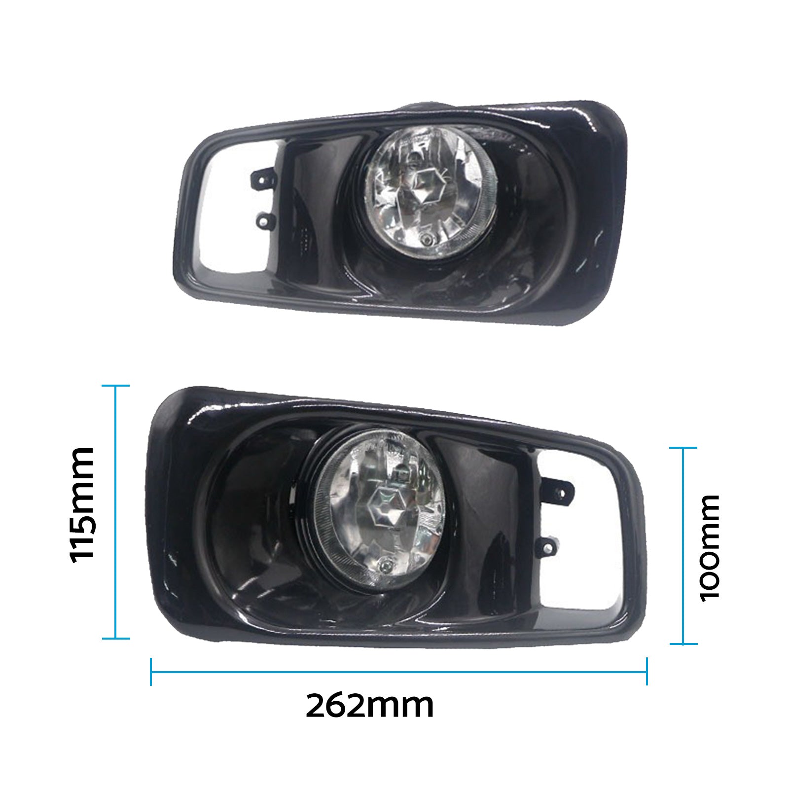 Yellow Fog Lights Suitable for Honda Civic EK EM 2 3 4 Dr JDM Lamp Kit 99-00-3