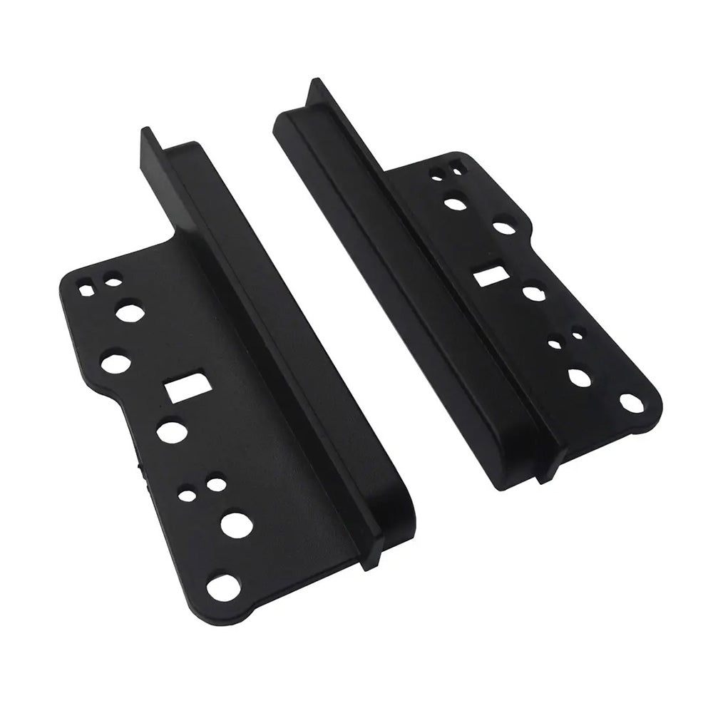Car Stereo Side Trims Brackets 2Din Double Fascia Facia Dash Suitable For Toyota-0