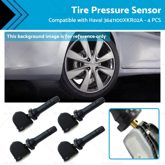 4PCS Tire Pressure Sensors Suitable for Haval F7 Dargo H9 Jolion 3641100XKR02A-0