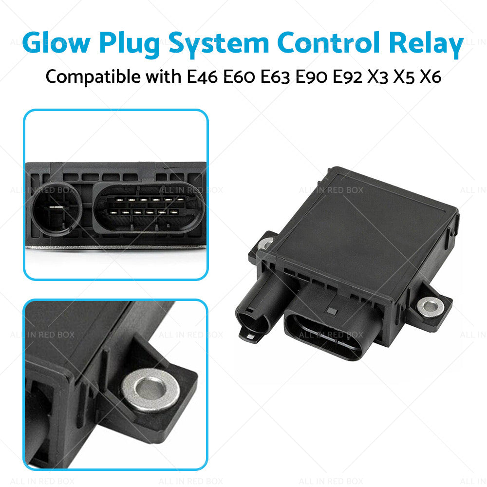 12217801201 Glow Plug System Control Relay Suitable for BMW E46 E60 E63 E90 E92-2