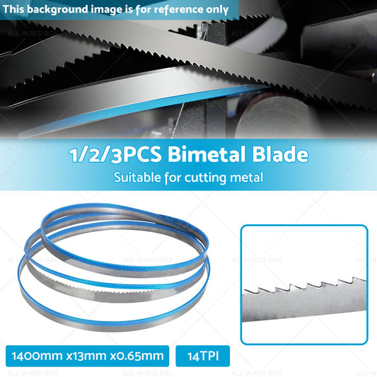 BI Metal Bimetal Band Saw Bandsaw Blade 1400mm x13mm x 14 TPI For Metal Cutting-1