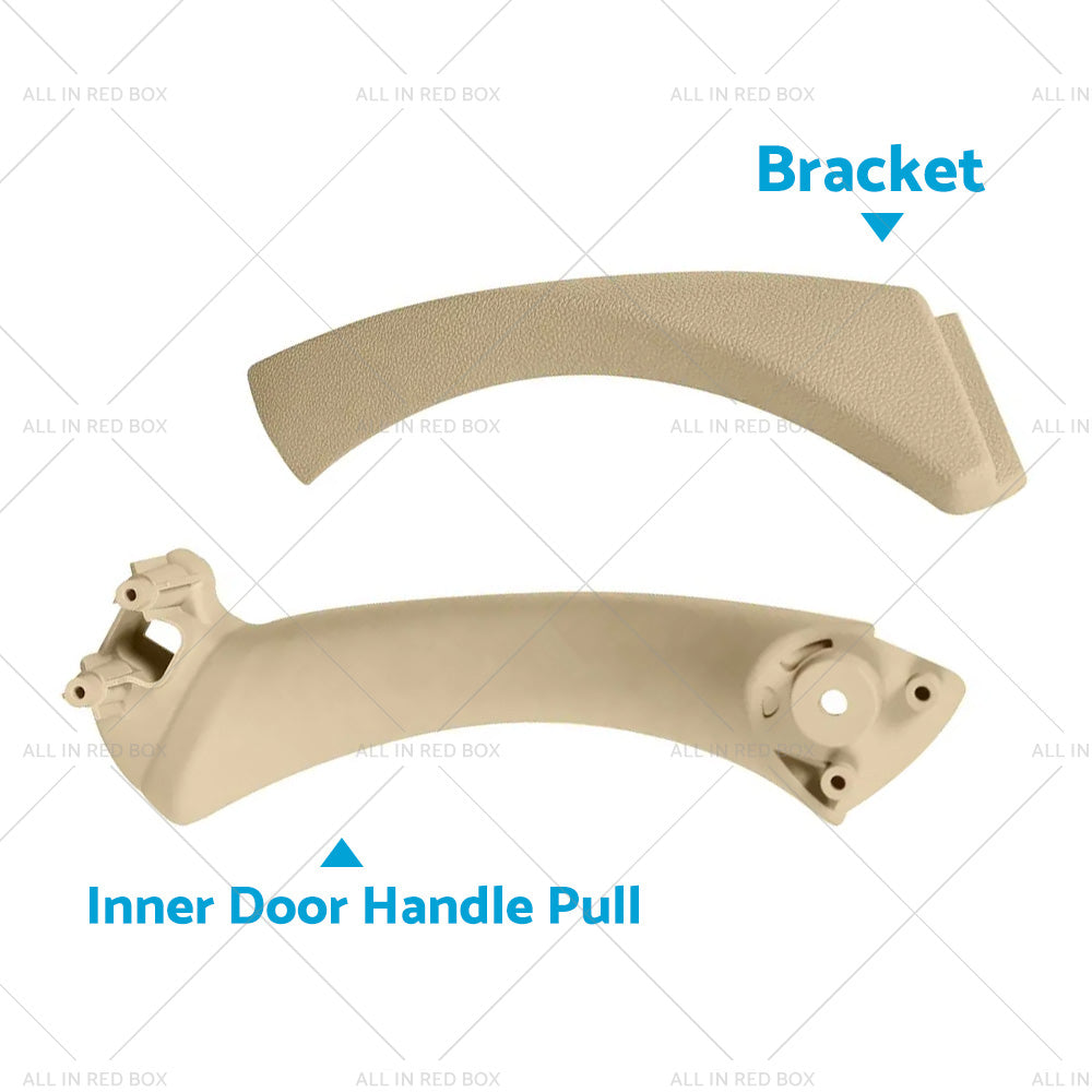Left Inner Door Panel Handle Pull Beige Suitable For BMW E90 3 Series 320i Sedan-2