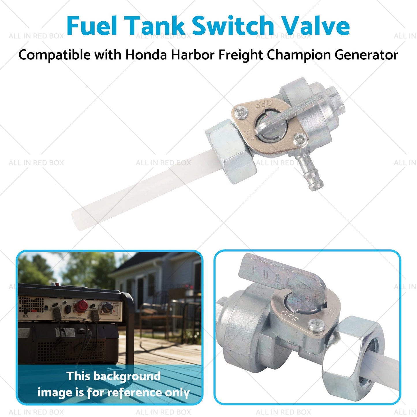 Fuel Tap Tank Switch Valve Petcock For Honda Generator Harbor Freight Champion-4