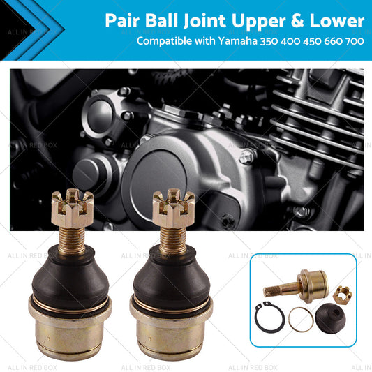 Ball Joint Upper Lower Kit Suitable for YAMAHA 350 400 450 660 700 Rhino Grizzly-0