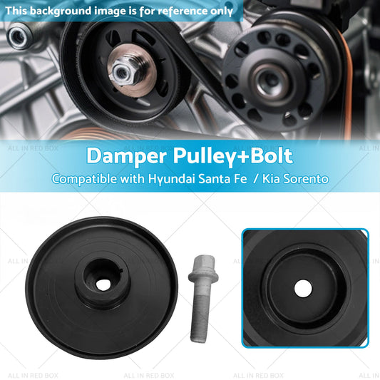 Harmonic Balancer Damper Pulley Suitable for Kia Sorento Hyundai Santa 2. 2L-1