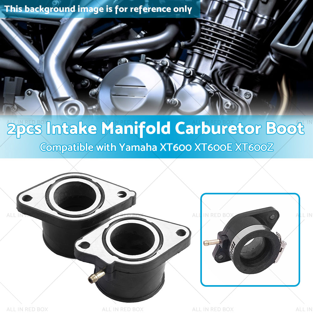Carburetor Carb Intake Manifold Boots For Yamaha XT600 XT600E XT600Z TT600 XT500-2