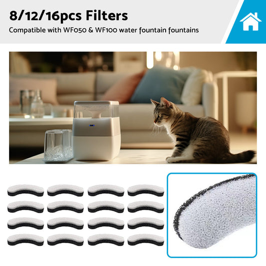 Filter Replacement Suitable for WF050 WF060 Pet Cat Water Fountain Fountains-0