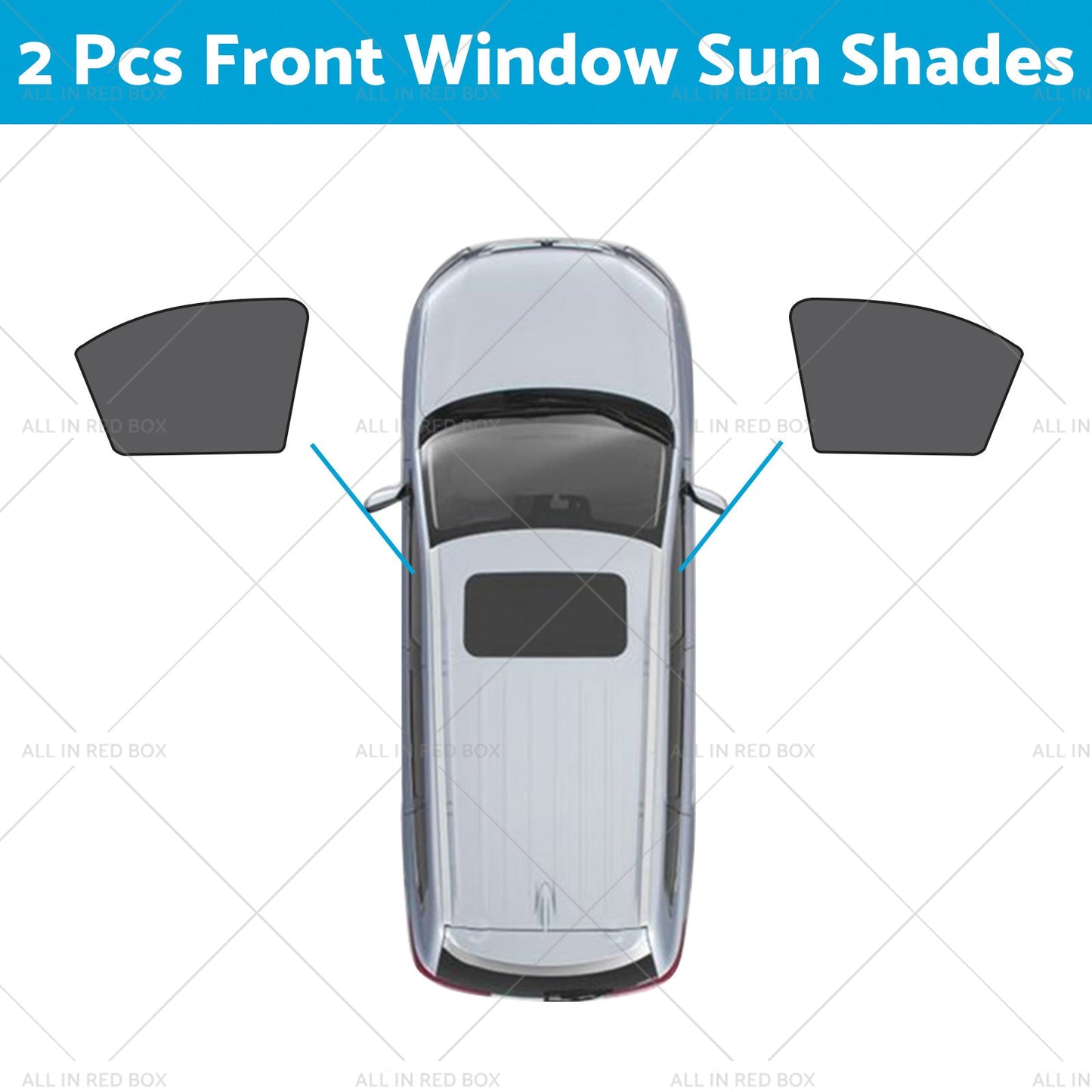 Window Magnetic Mesh Sun Blind Shade Suitable for MG ZS ZST ZS EV 2018-23-5