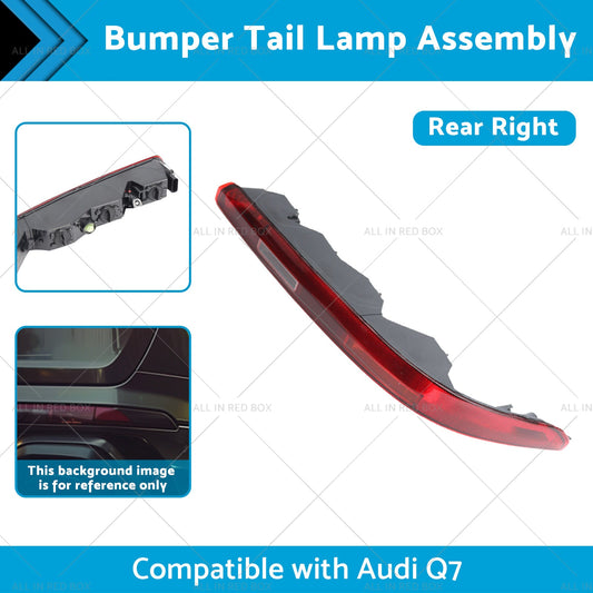 Right Rear Bumper Tail Light Lamp Assembly 4M0945096 Suitable For Audi Q7 16-23-1