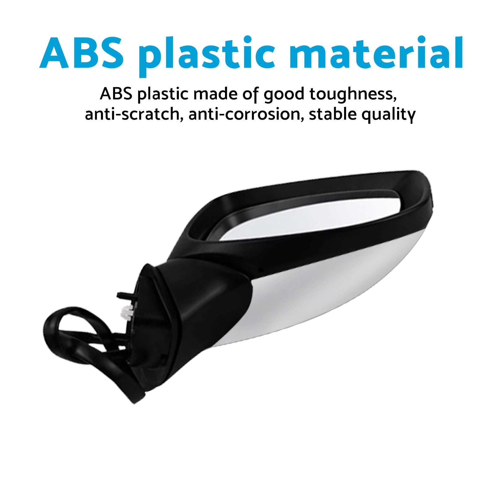 Door Mirror Silver Suitable For Mazda CX-5 2017 Onward With Blind Spot 9 Wires-4