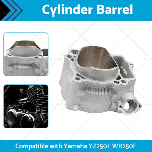 Cast Cylinder Aluminum Jug 77mm for Yamaha YZ250F WR250F YZ WR 250 F 2001-2013-1