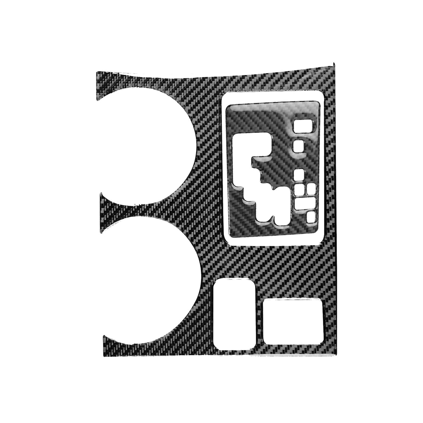 2pcs Carbon Fiber Gear Shift Console Trim Suitable For Toyota Kluger 08-13-0