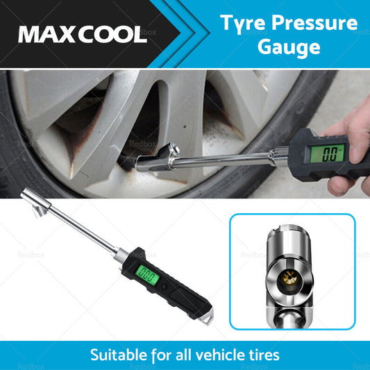 30 PSI Tire Pressure Guage Digital Car Bike Truck Air Meter Tester Tyre Gauge-1