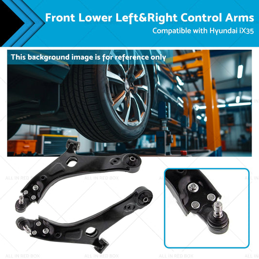 Front Lower Left and Right Control Arms Suitable for 11-18 Hyundai iX35 KIA Sportage-0