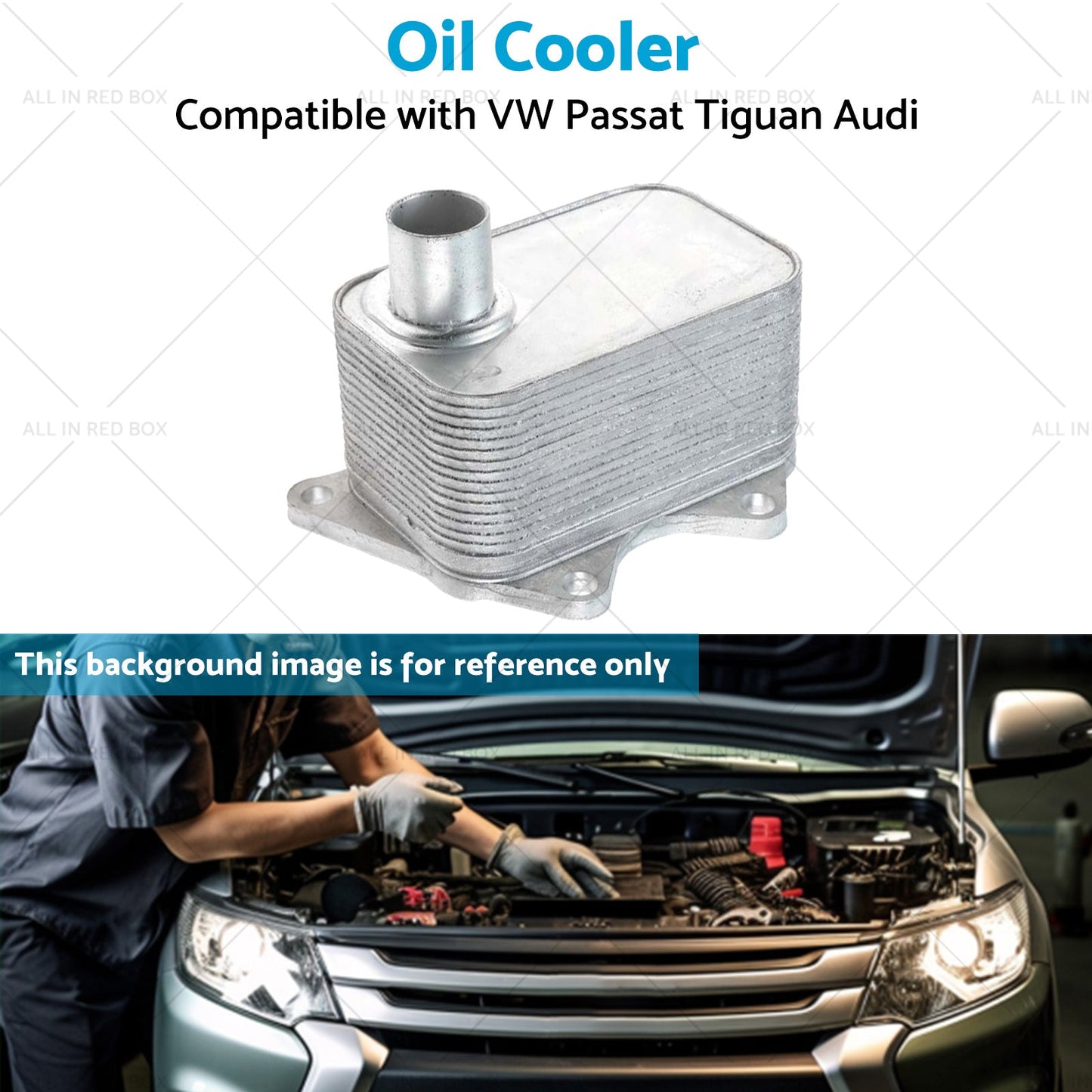 Oil Cooler Suitable for VW Passat Tiguan Audi A4 A5 A6 TT Skoda Octavia Superb-3