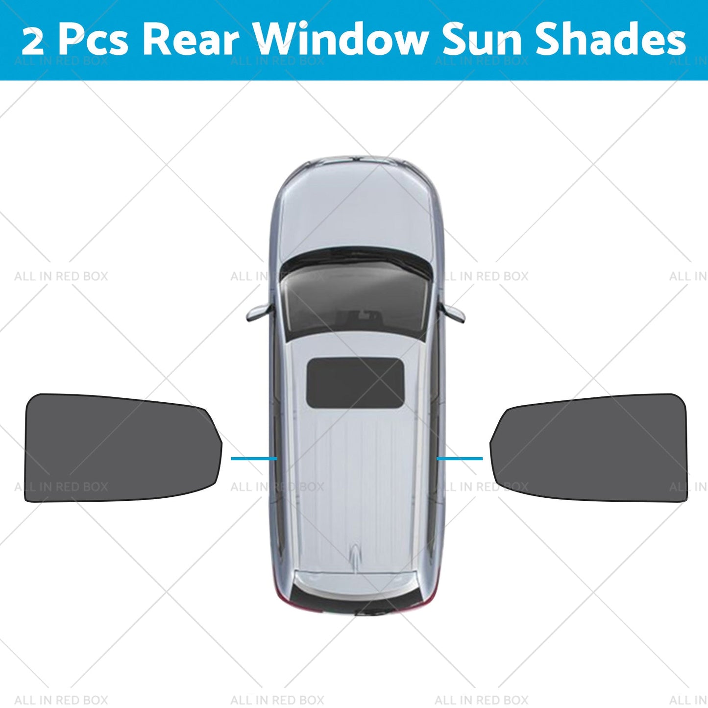 Window Magnetic Mesh Sun Blind Shade Suitable for MG ZS ZST ZS EV 2018-23-6