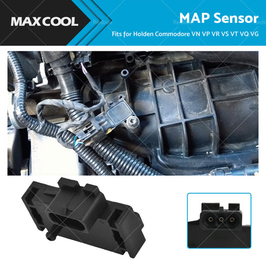 MAP Sensor Suitable For Holden Commodore V6 V8 VN VP VR VS VT VQ VG 12569240-0