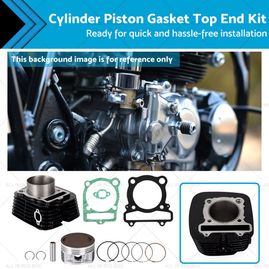 Cylinder Piston Gasket Top End Kit Suitable For Yamaha Big Bear 350 2x4 4x4-0