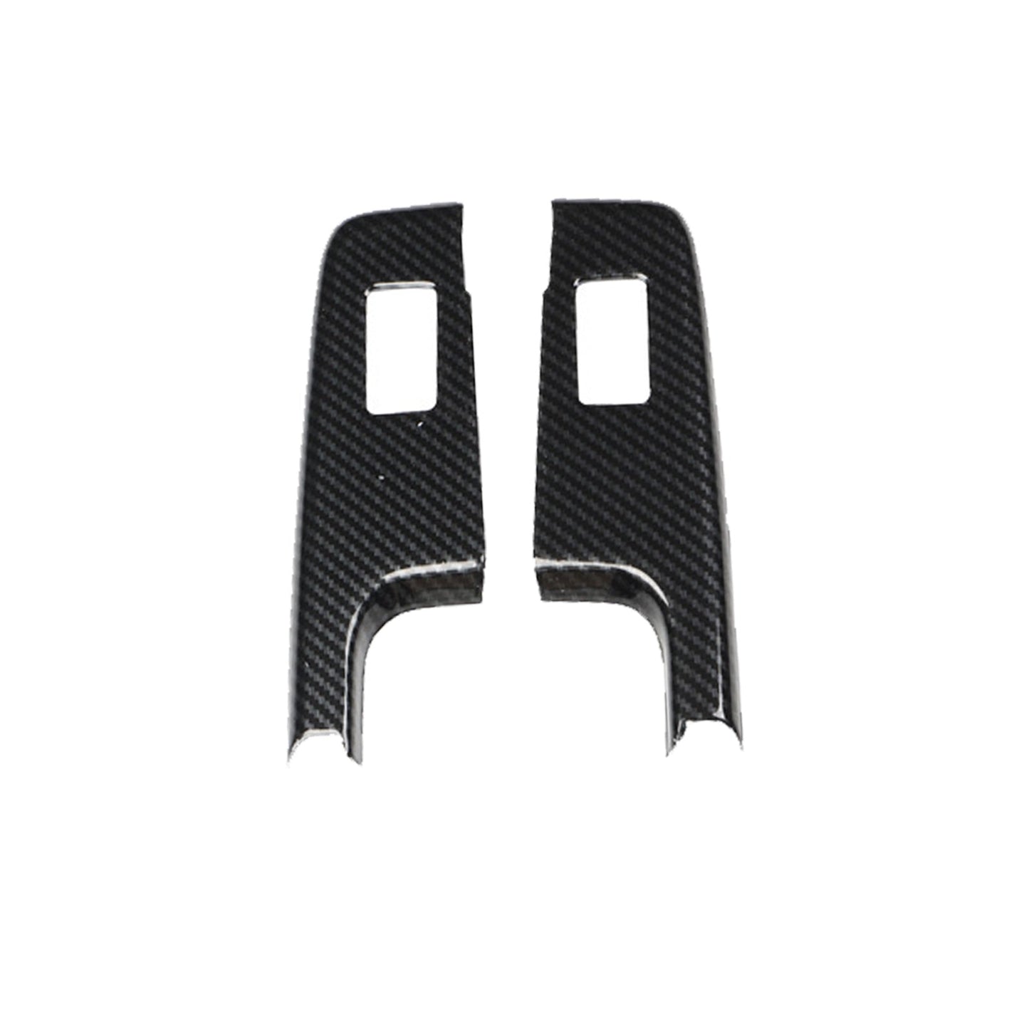 Carbon Fiber Pattern Window Lift Trim Suitable For Isuzu D-Max / Dmax 2021-2023-1