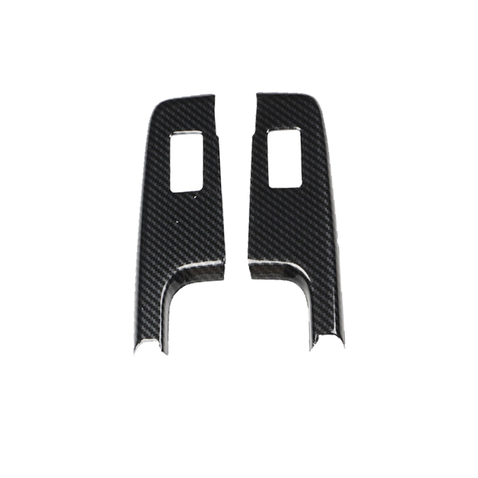 Carbon Fiber Pattern Window Lift Trim Suitable For Isuzu D-Max / Dmax 2021-2023-1