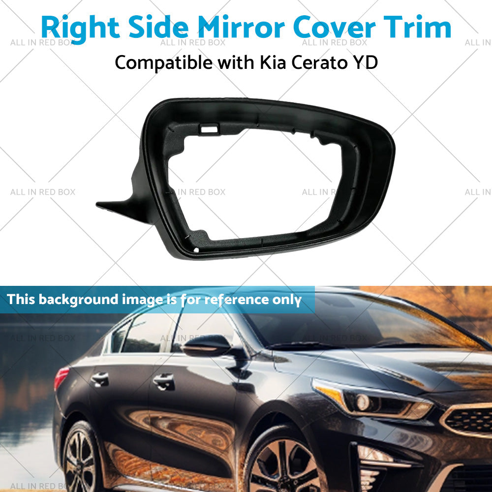 Right Side Mirror Cover Trim Suitable for ?Kia Cerato YD 2013-2018 Matte Black-4